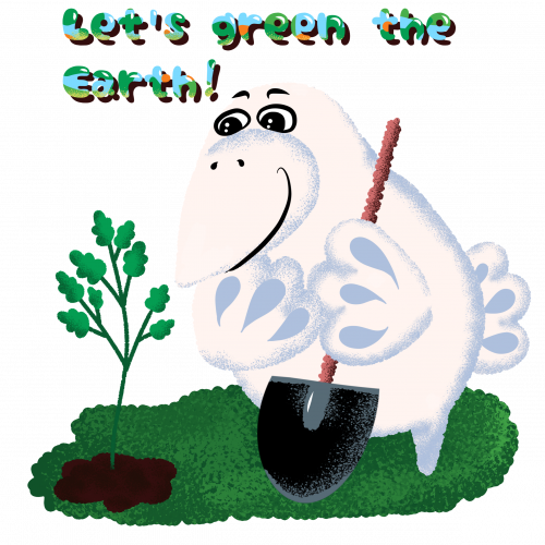 let's green the Earth