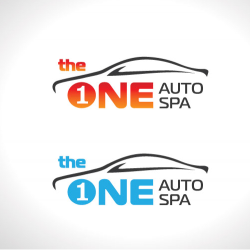 auto spa logo design