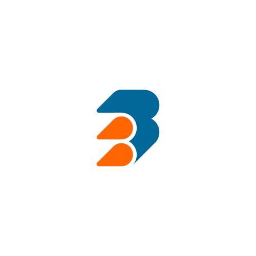 latter b logo simple