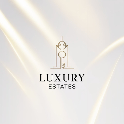 Modern Luxury Real Estate Logo