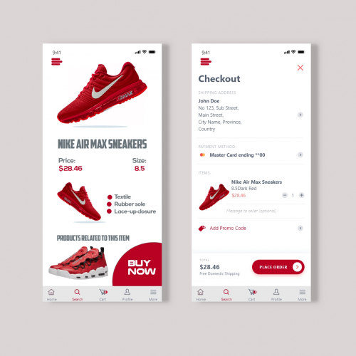 MObile Apps Design (UIUX) in Mobile Apps Design by Mnmgrapix