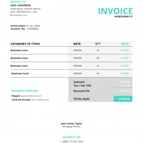 Invoice