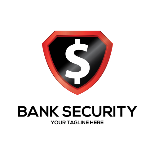 bank security logo shield