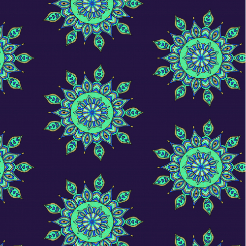 Peacock Mandala