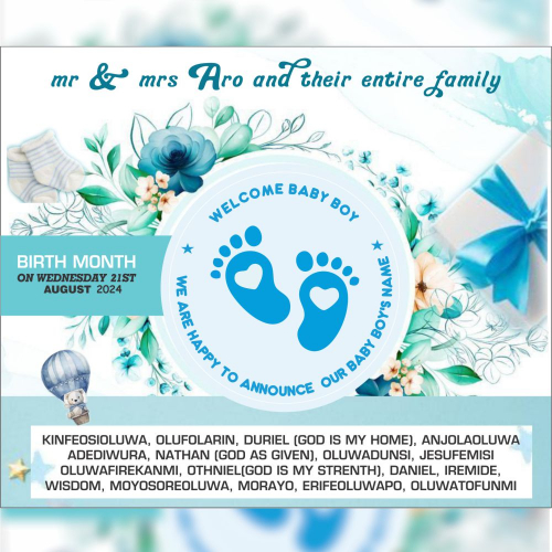 BABY DEDICATION DESIGN