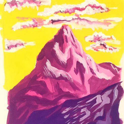 Yellow sky