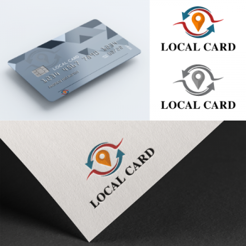 Local card logo design