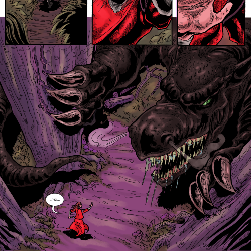 Volken comic page