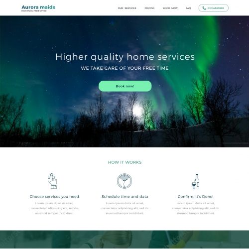 Maid Services - Home Page thumb