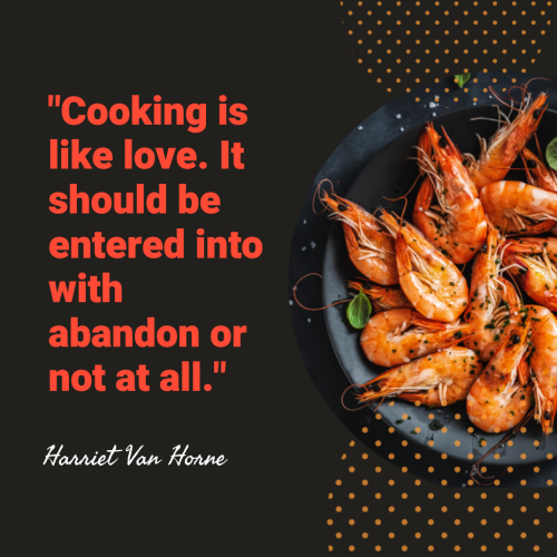 Cooking is like love
