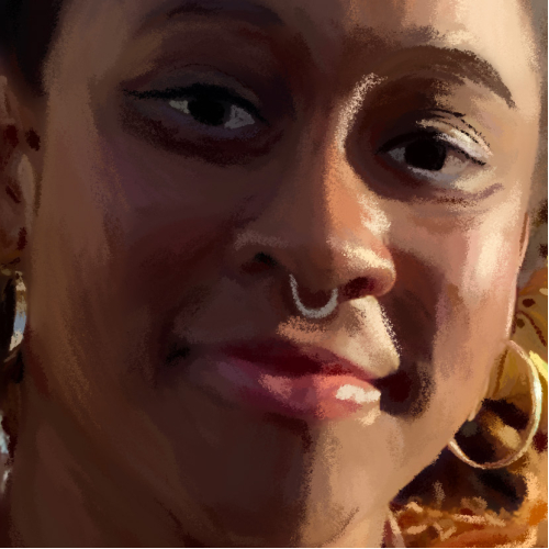 Digital Paint Portrait