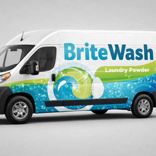 Logo and Van car wrap