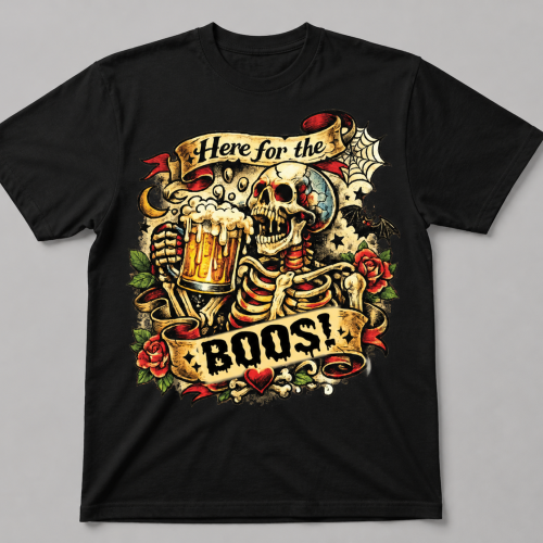 Halloween Graphic T-shirt