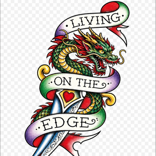 Dragon tattoo design