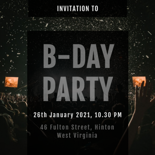 Birthday Invitation