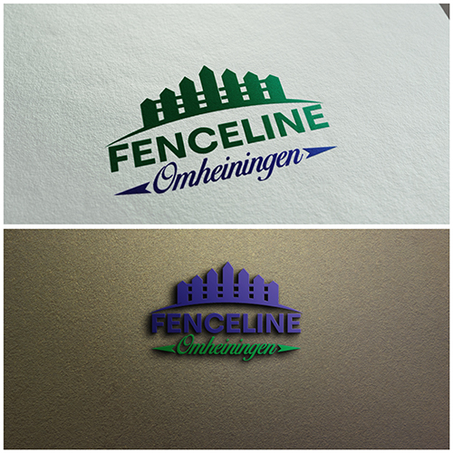 Logo of a fence construction company