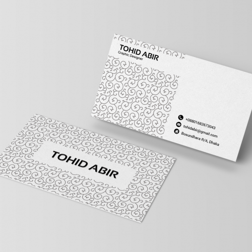 Floral Business card