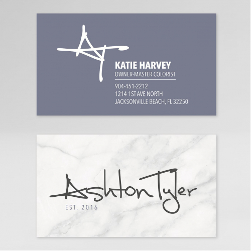 Business Card and Type Logo Design
