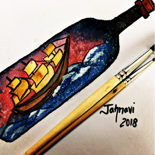 Water painting
