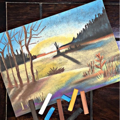 Soft pastels