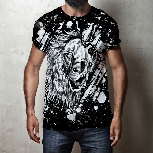 Lion T-shirt Design