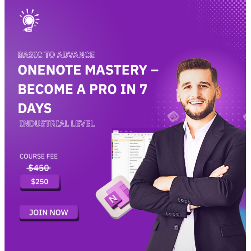 OneNote Mastery – Become a Pro in 7 Days