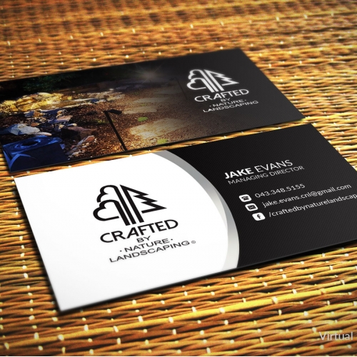 Business Card Design for Landscape company thumb