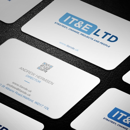Tech Business Card Design thumb