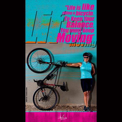 Life is like riding a Bicycle