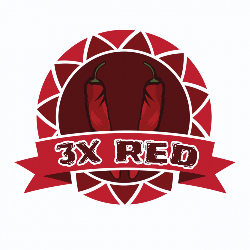 3x red
