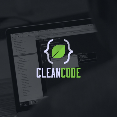 Clean Code Logo Design thumb
