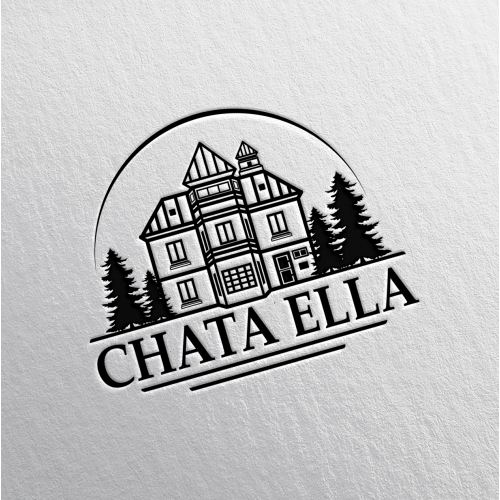 Chata Ella logo design