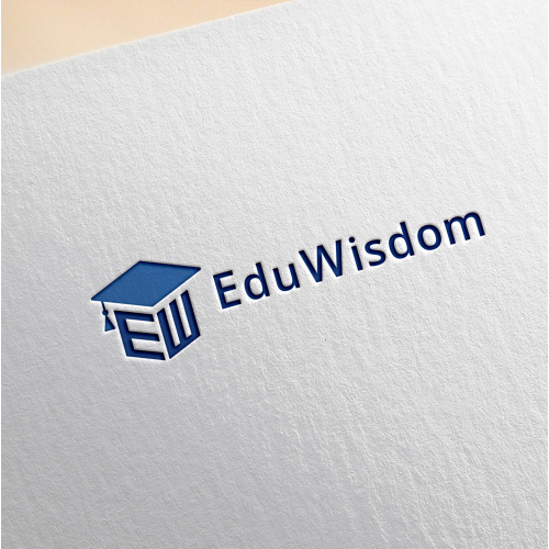 Edu Wisdom educational  logo design