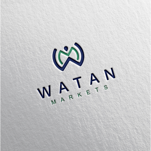 Watan Market logo design