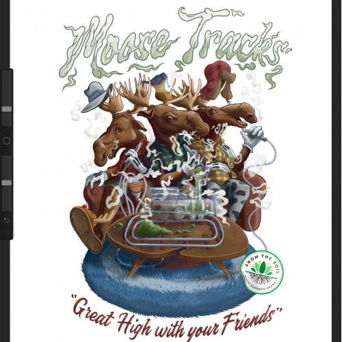 Moose tracks