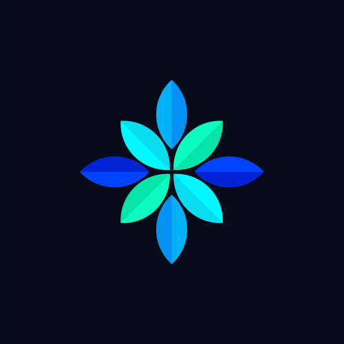 Modern Flower Logo