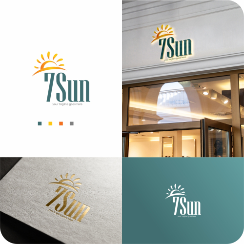 7Sun Logo Design