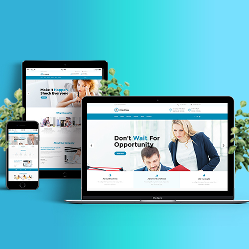 PSD template design thumb