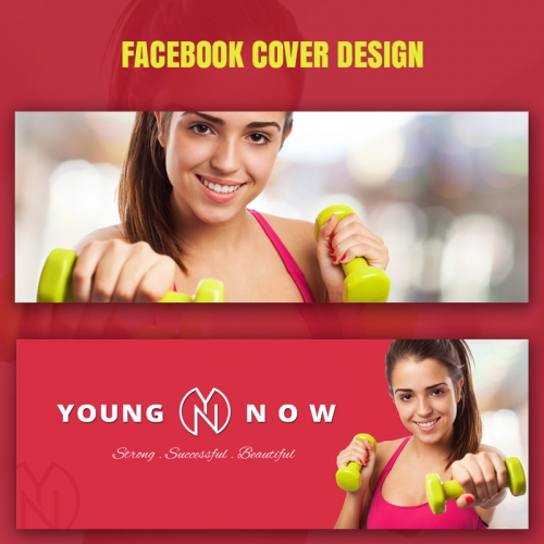 Young Now Facebook Cover Design