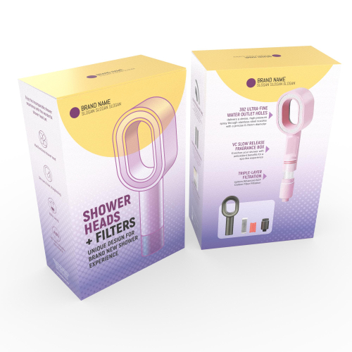 Design for Shower Head Filter Packaging
