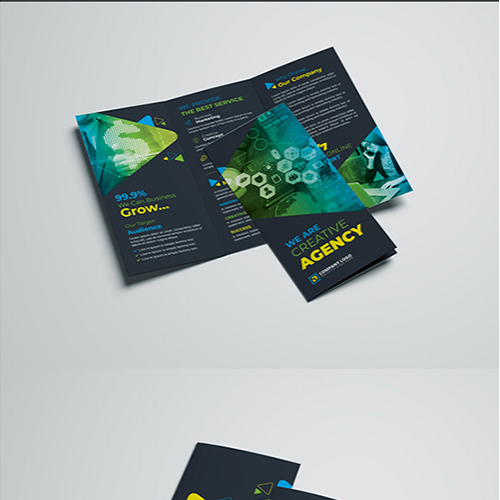 Corporate Trifold Brochure Template thumb