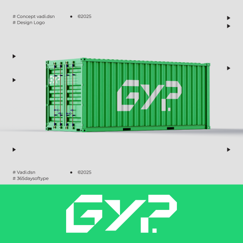 GYP typography logo