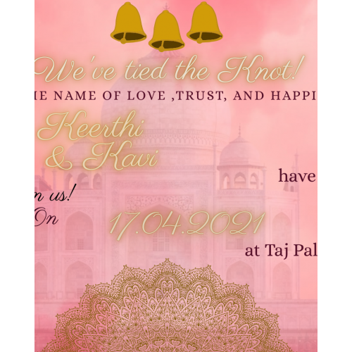 We've tied the knot!