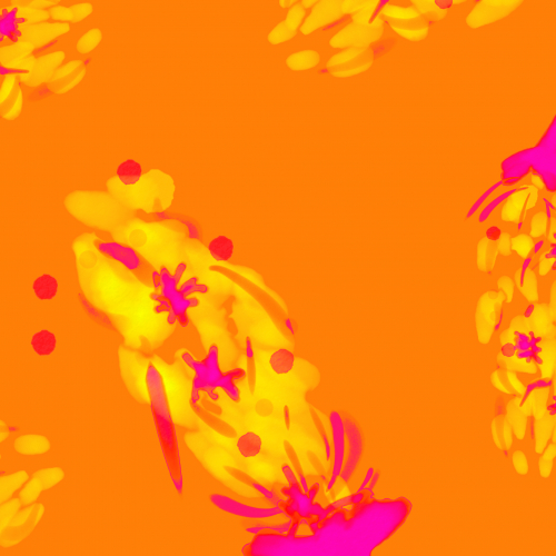 VIBRANT SPIKES: The beauty of Orange