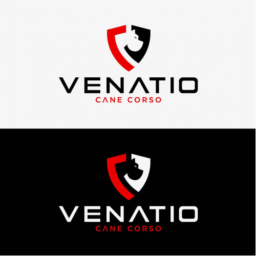Cane corso dog logo