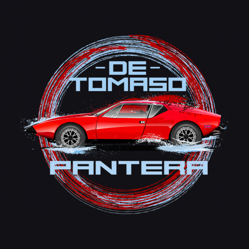 De Tomaso Pantera Vector Art for T-shirt