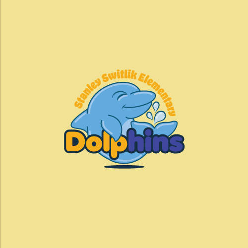 Dolphin Mascot | School Logo thumb