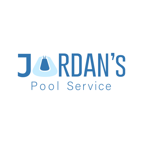 jordan's pool service logo design