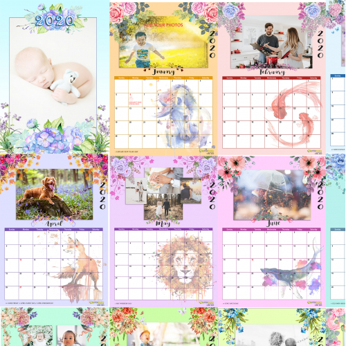 Floral calender