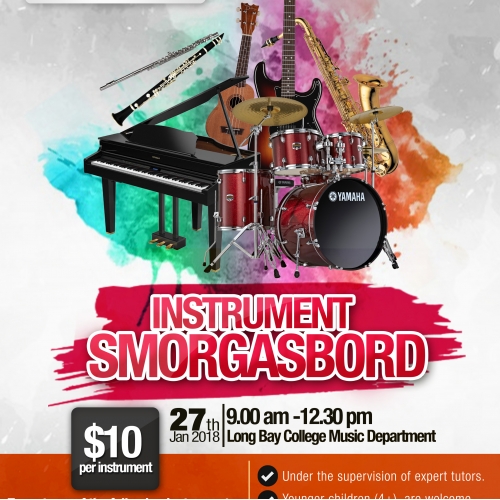 Poster/Flyers for Instrument Smorgasbord thumb